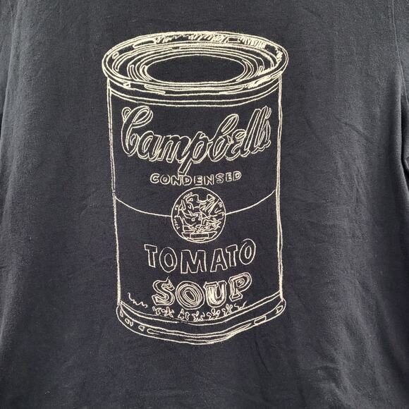 SPRZ NY x Andy Warhol Campbell's Condensed Tomato Soup Can Graphic T-Shirt Sz XL - Picture 2 of 6